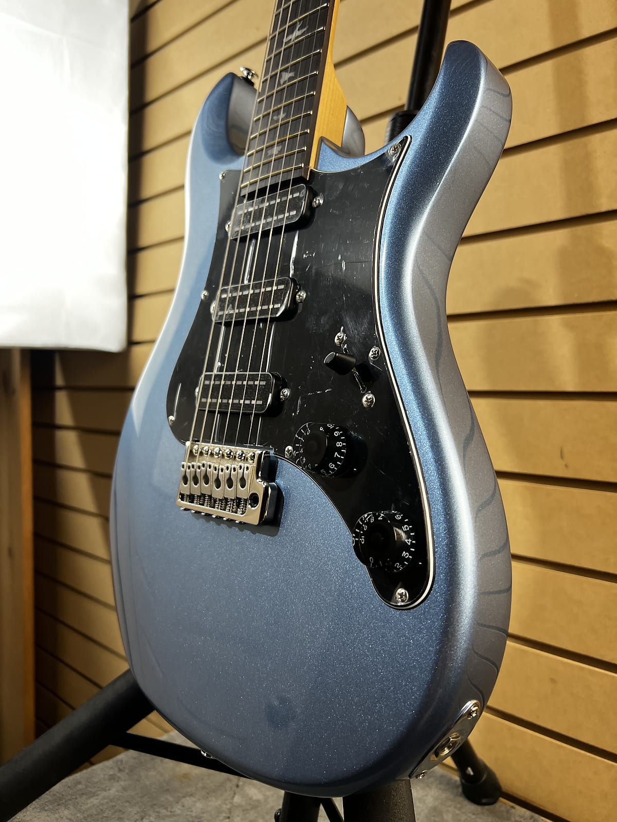 SE NF 3 Electric Guitar - Ice Blue Metallic with Rosewood Fingerboard #818