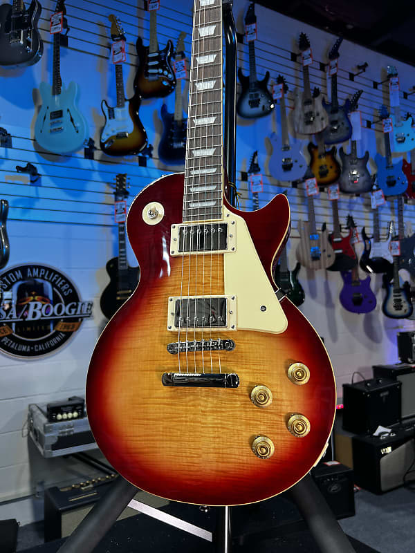 Epiphone Les Paul Standard '50s Electric Guitar - Heritage Cherry Sunburst GET PLEK'D! 470