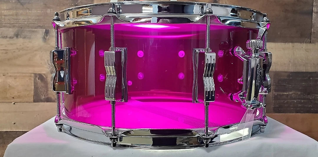 Ludwig Vistalite Snare Drum - 6.5-inch x 14-inch - Violet,  14x6.5 Auth Dealer