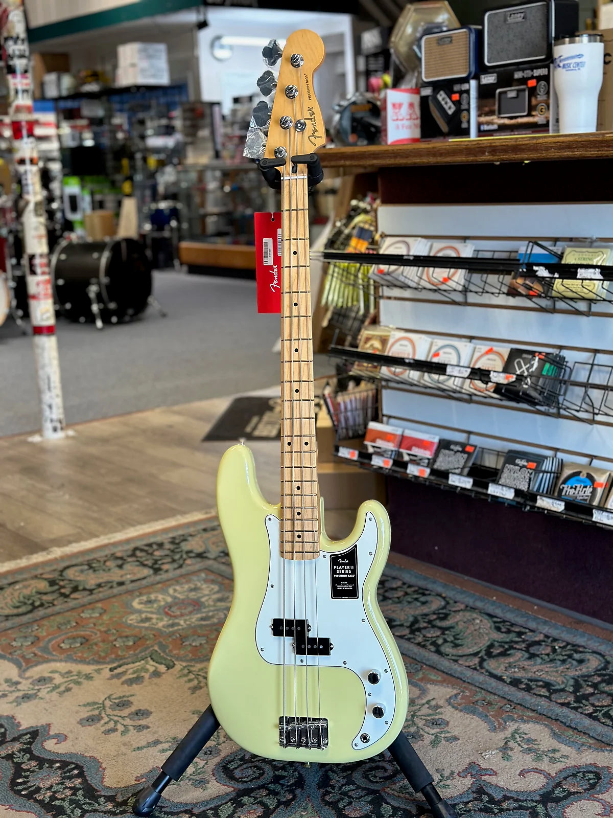 Player II Precision Bass, Hialeah Yellow W/ Maple Neck #992