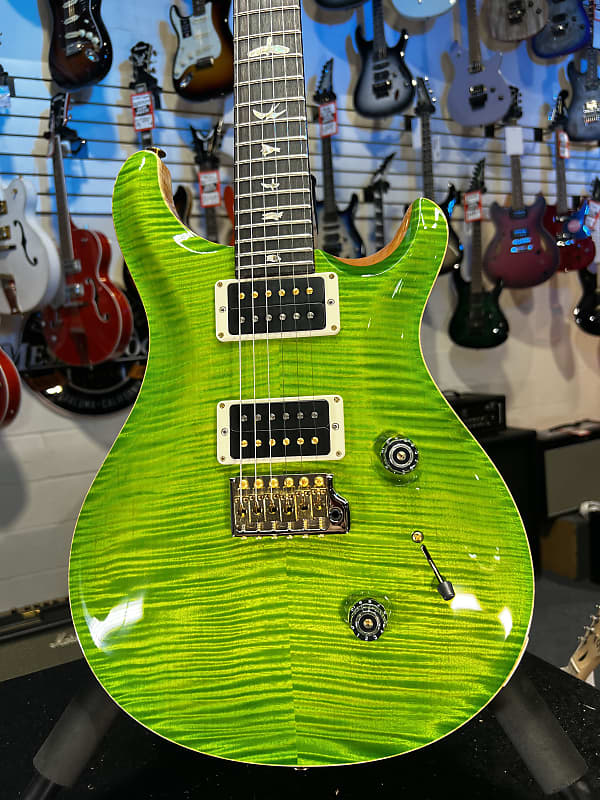 PRS Custom 24 Electric Guitar - Eriza Verde 10-Top Auth Dealer Free Ship! 474 GET PLEK’D!