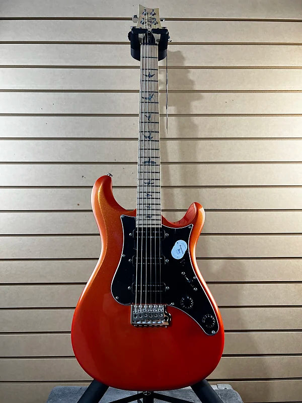 SE NF 3 Electric Guitar - Metallic Orange with Maple Fingerboard #088