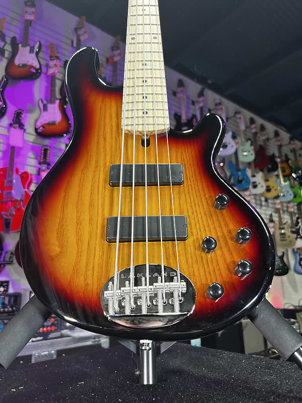 Lakland Skyline 55-01 Standard 5-string Bass Guitar - 3-Tone Sunburst with Maple Fingerboard Auth Dealer Free Ship! 396 GET PLEK’D!