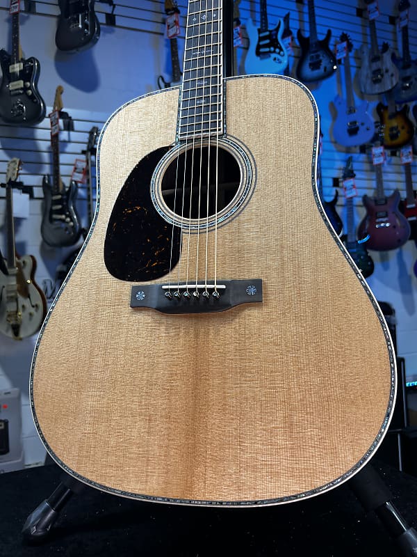 Martin D-42 Modern Deluxe Left Handed Acoustic Guitar - Natural Auth Deal! 149 GET PLEK’D!