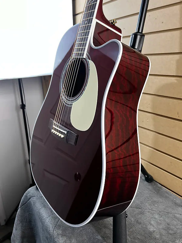 JJ325SRC John Jorgenson 6-String Acoustic-Electric - Gloss Red #851