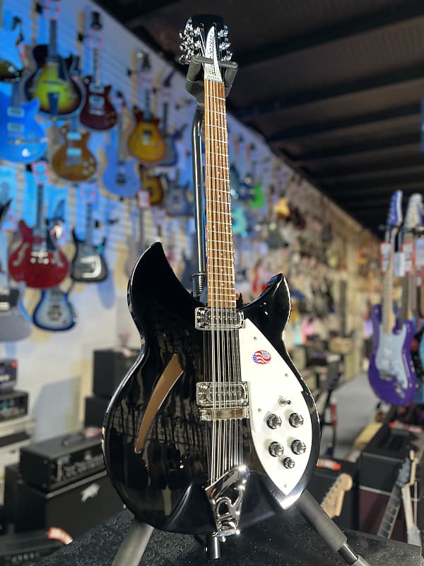 NEW 2024 Rickenbacker 330/12 Jetglo Semi-Hollow Electric | OHSC + Free Ship Authorized Dealer 735