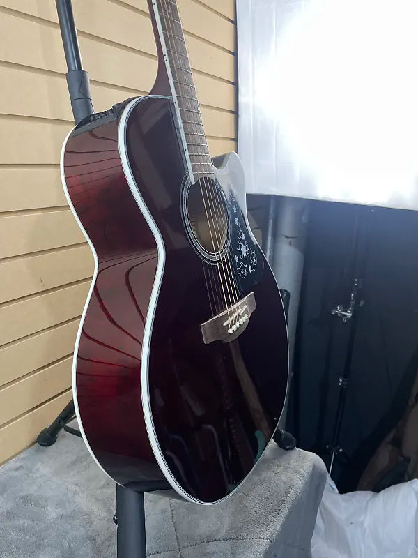 N75CE Acoustic-Electric Guitar - Red Wine #606