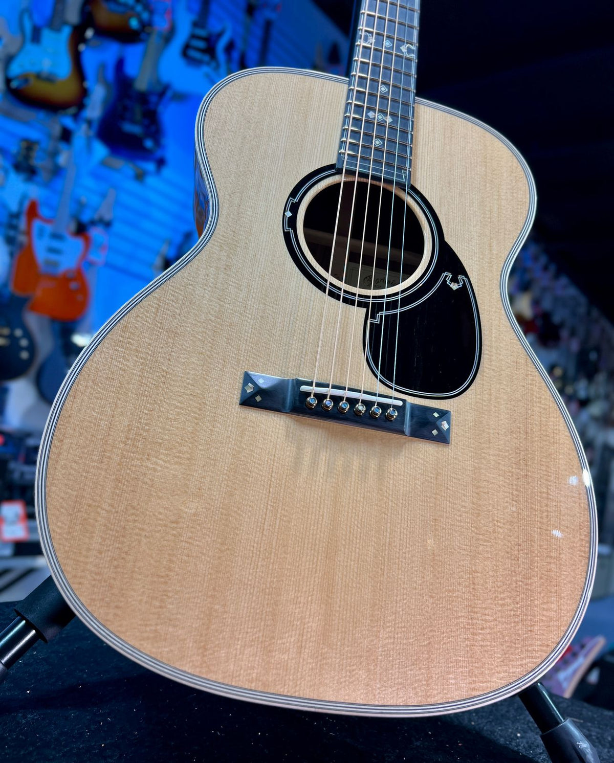 Martin OM 20th-Century LTD Acoustic Guitar - Natural (#7 of 20) - RGM Watch
