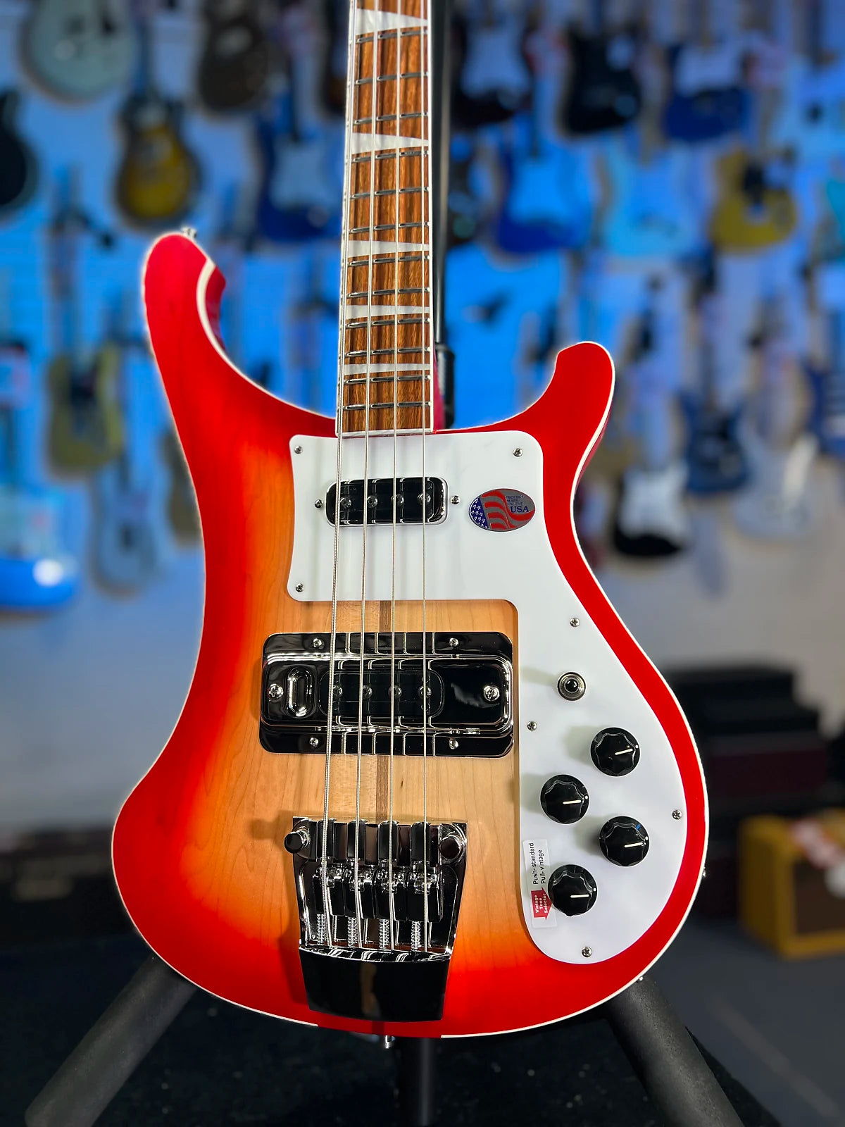 NEW 2025 Rickenbacker 4003FG Fireglo 4-String Bass 4003 | OHSCase 682