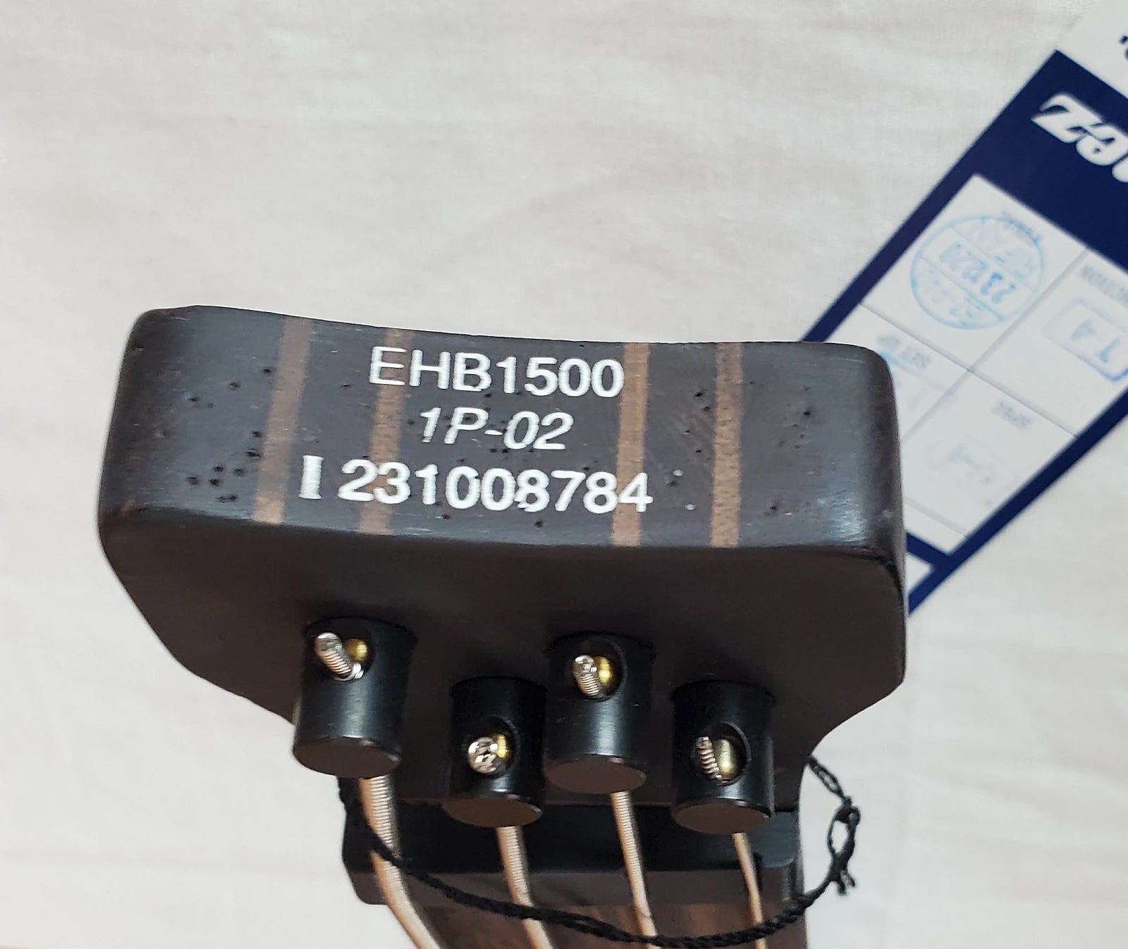 Ibanez EHB1500CTF, Cosmic Blue Starburst Flat, Gig Bag, 784