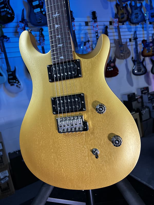 PRS SE CE24 Standard Satin Metallic Gold GET PLEK'D! 541