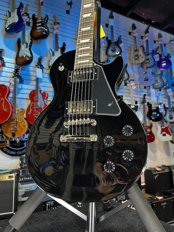 Epiphone Les Paul Studio Electric Guitar - Ebony Authorized Dealer Free Shipping! 931 GET PLEK’D!