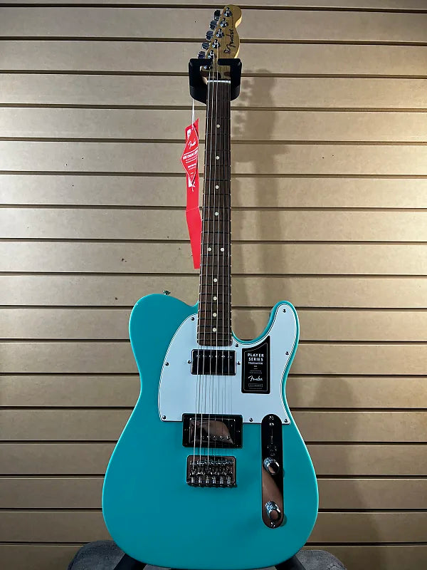 Player Telecaster HH Solidbody Electric Guitar - Sea Foam Green with Pau Ferro Fingerboard #727