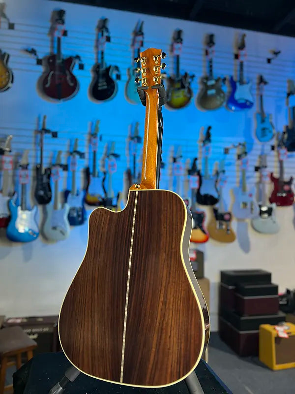 Epiphone Hummingbird Deluxe EC Acoustic-electric Guitar - Autumn Burst, w Soft Case, Get Plek'd Free! 867