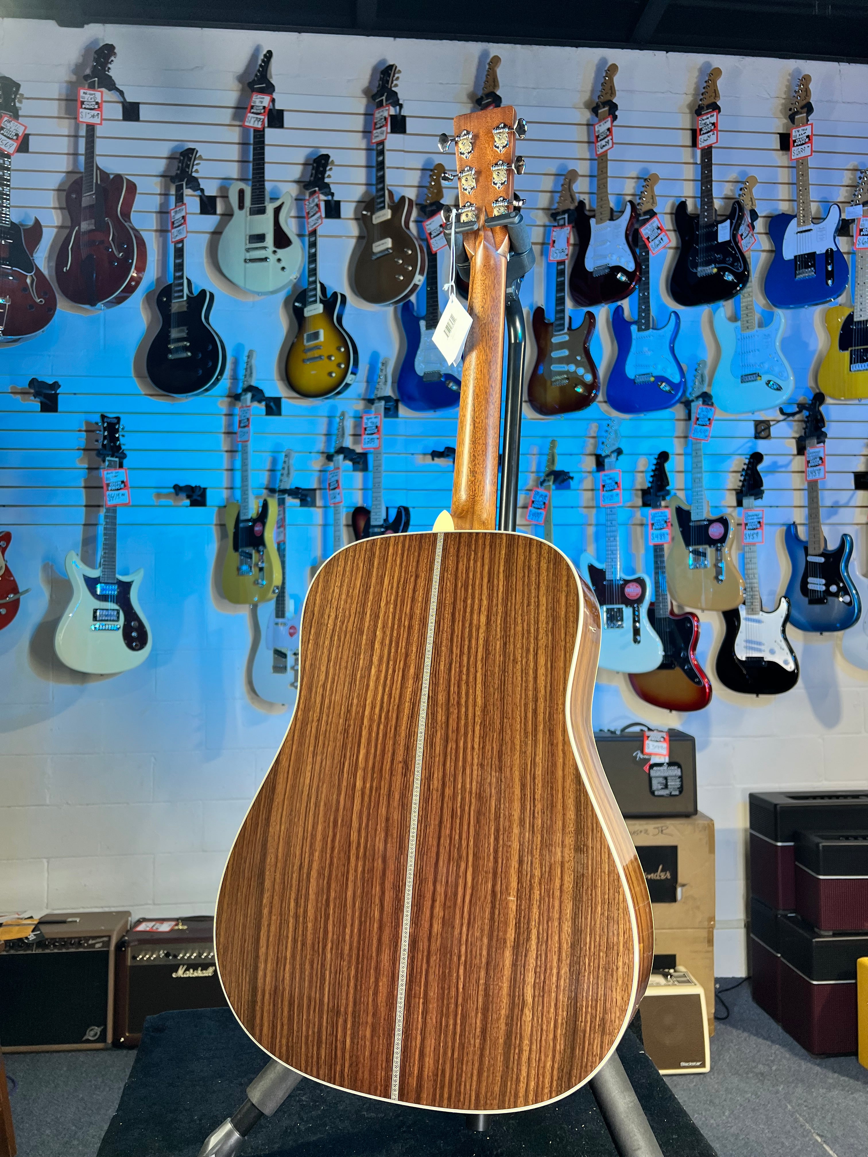 Martin HD-28L Lefty Standard Series Acoustic Guitar Natural with Aging Toner (2025) 466!