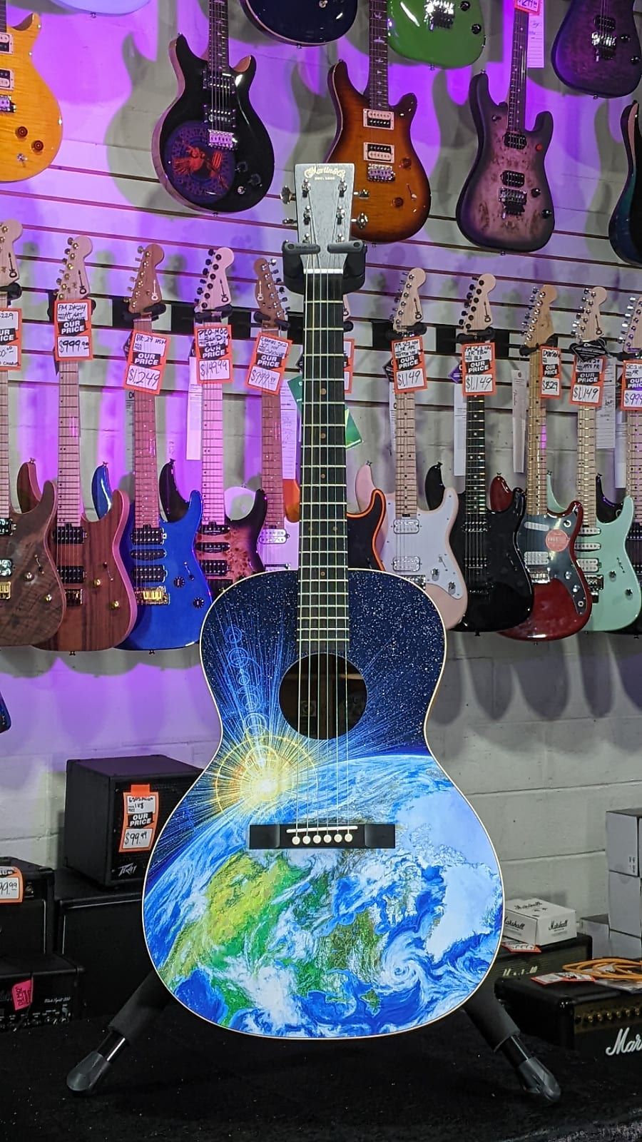 Martin 00L Earth - Acoustic Guitar, Natural, Authorized Dealer, Plek'd 302