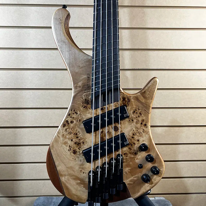 EHB Ergonomic Headless 5-string Multi-scale Bass Guitar - Florid Natural Low Gloss #177