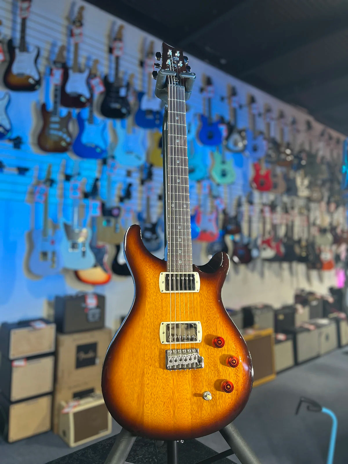 PRS SE DGT Standard Electric Guitar - McCarty Tobacco Sunburst Get Plek'd FREE! 421