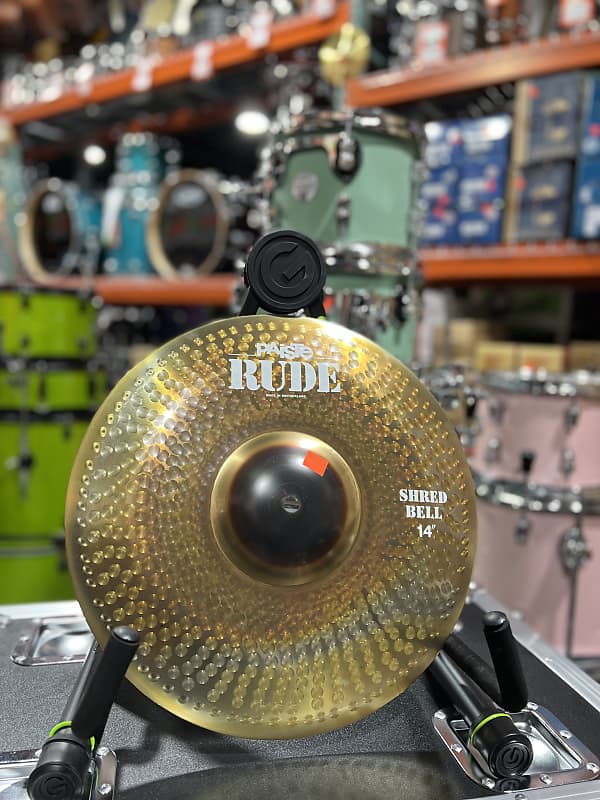 Paiste 14" RUDE Shred Bell Cymbal NEW / Authorized Shipping / Free Shipping