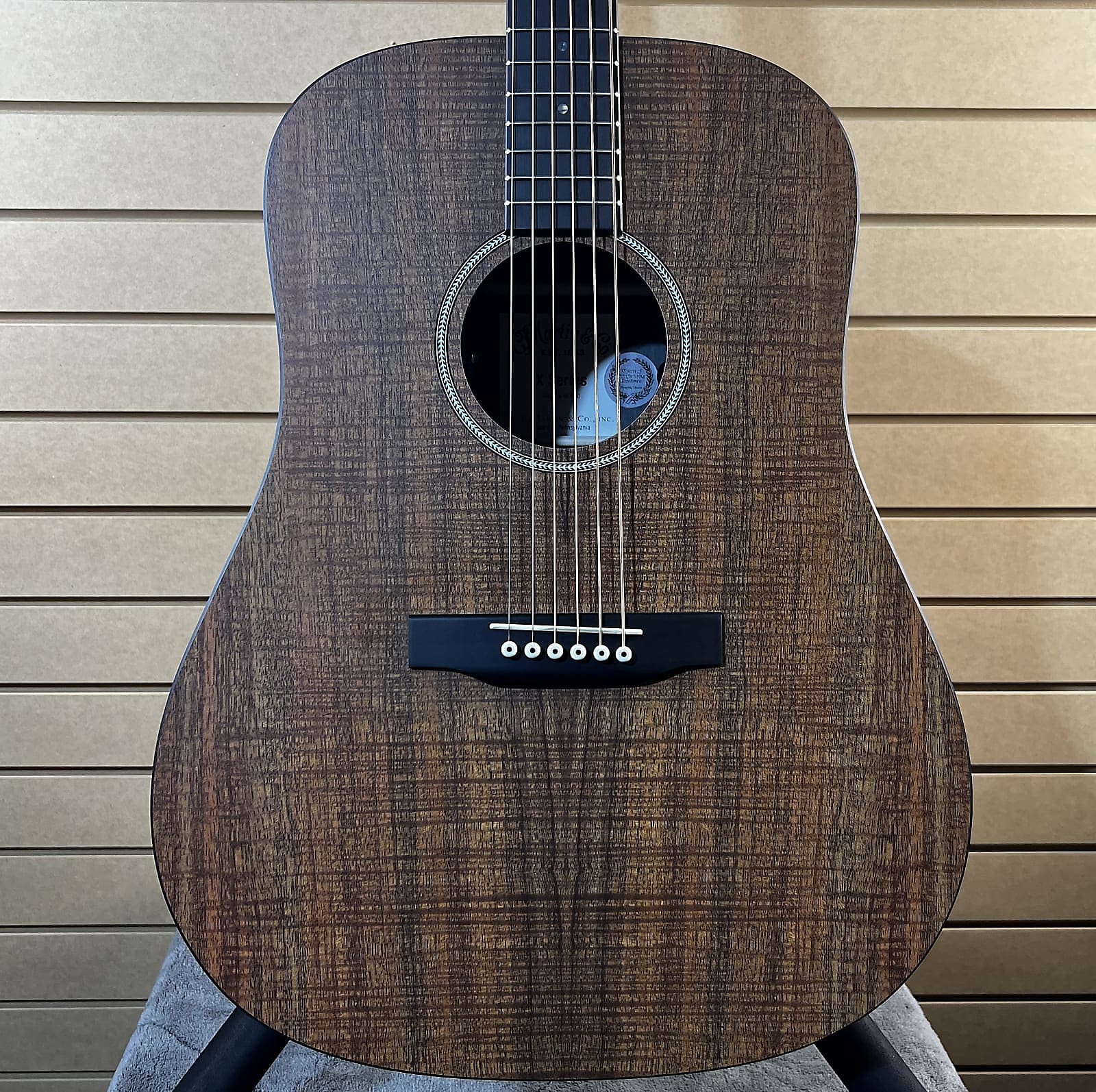 D-X1EL Left-Handed Koa Acoustic-electric Guitar - Figured Koa #579