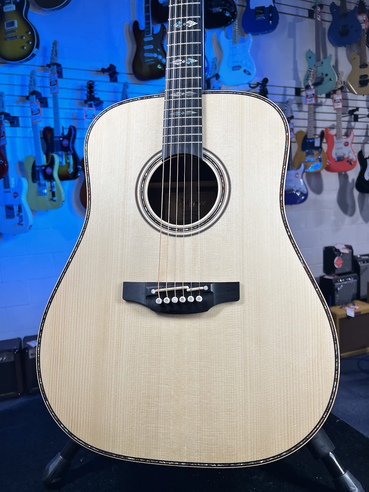 USED Takamine Custom Shop SG-CPD-AC1 Solid Adirondack Spruce / Cocobolo Guitar, with Case