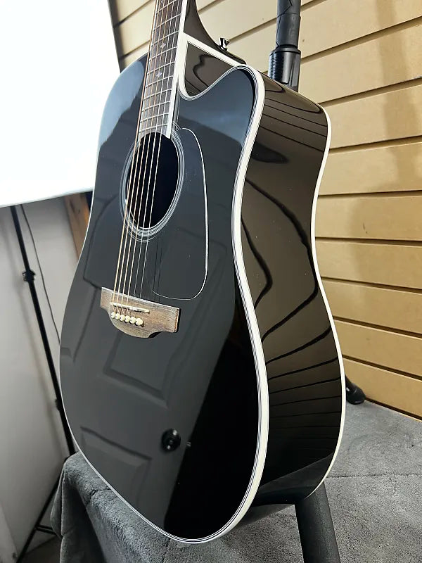 GD-34CE Acoustic-electric Guitar - Black #797