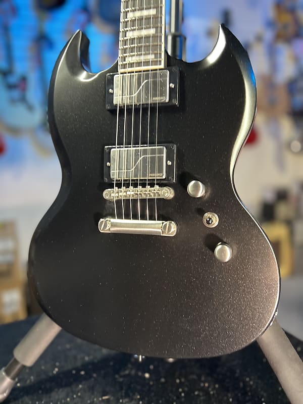 Epiphone SG Prophecy Electric Guitar - Aged Jet Black Metallic Auth Deal Free Ship! 403 GET PLEK’D!