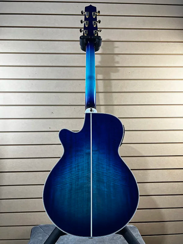 TSP178AC Thinline Acoustic-Electric Guitar - See-thru Blue Burst #636