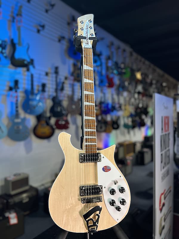 New Rickenbacker 620 Mapleglo Electric Guitar wOHSC Auth Dealer Free Ship 620MG 754