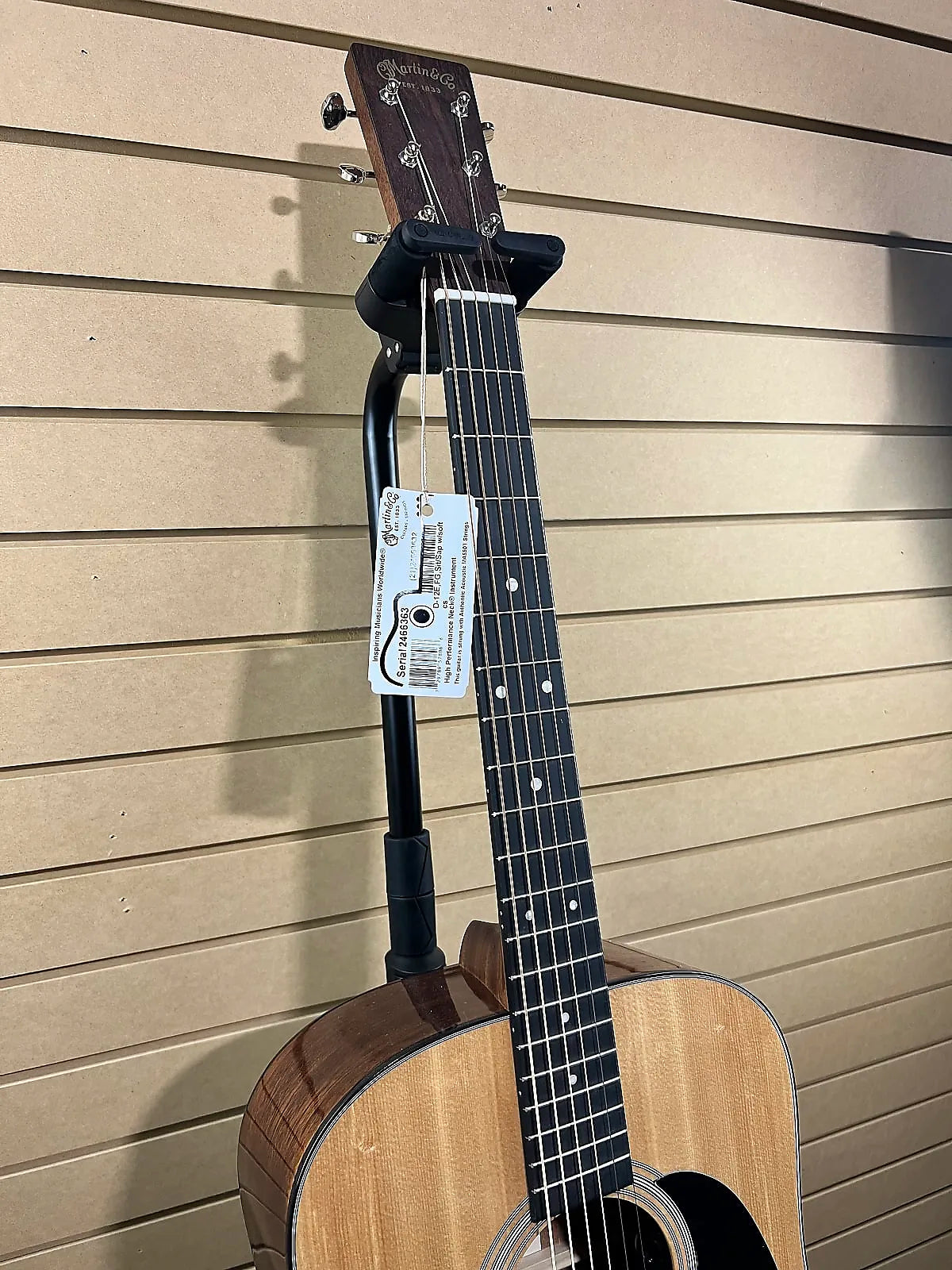 D-12E Road Series Acoustic-electric Guitar - Natural #363