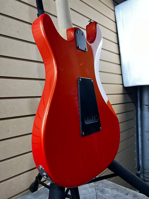 SE NF 3 Electric Guitar - Metallic Orange with Maple Fingerboard #088