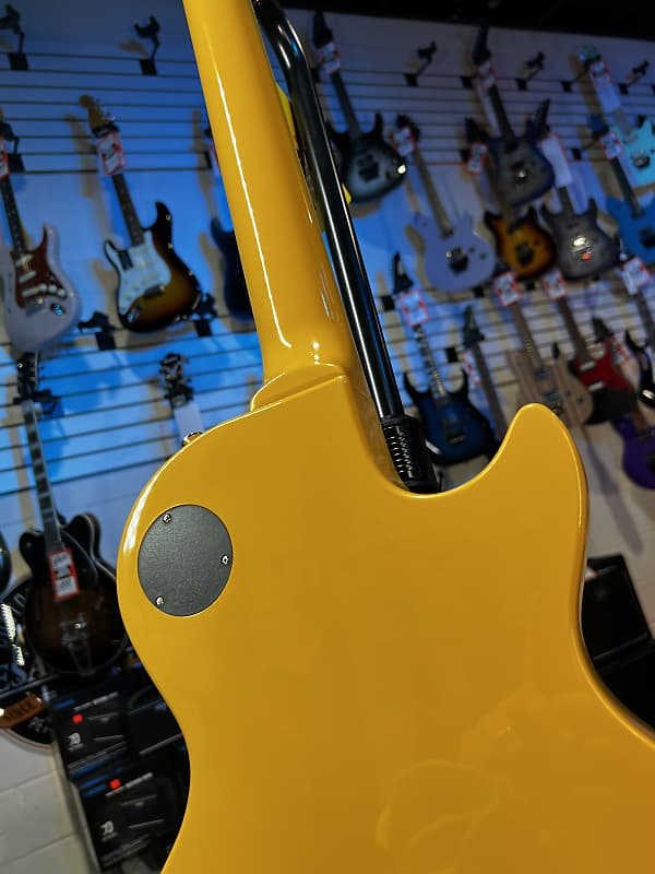 Epiphone Les Paul Special Left-handed Electric Guitar - TV Yellow GET PLEK'D! 173