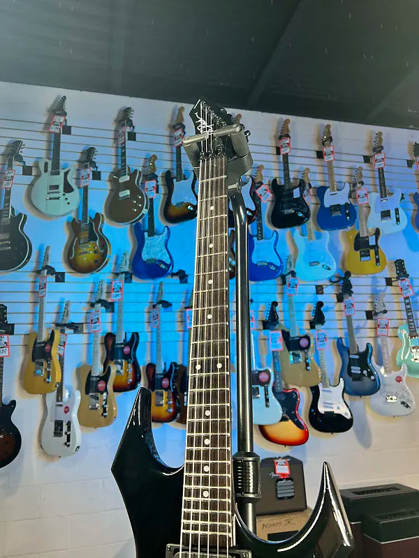 B.C. Rich Warlock Legacy - Black, Get Plek'd Free! 090