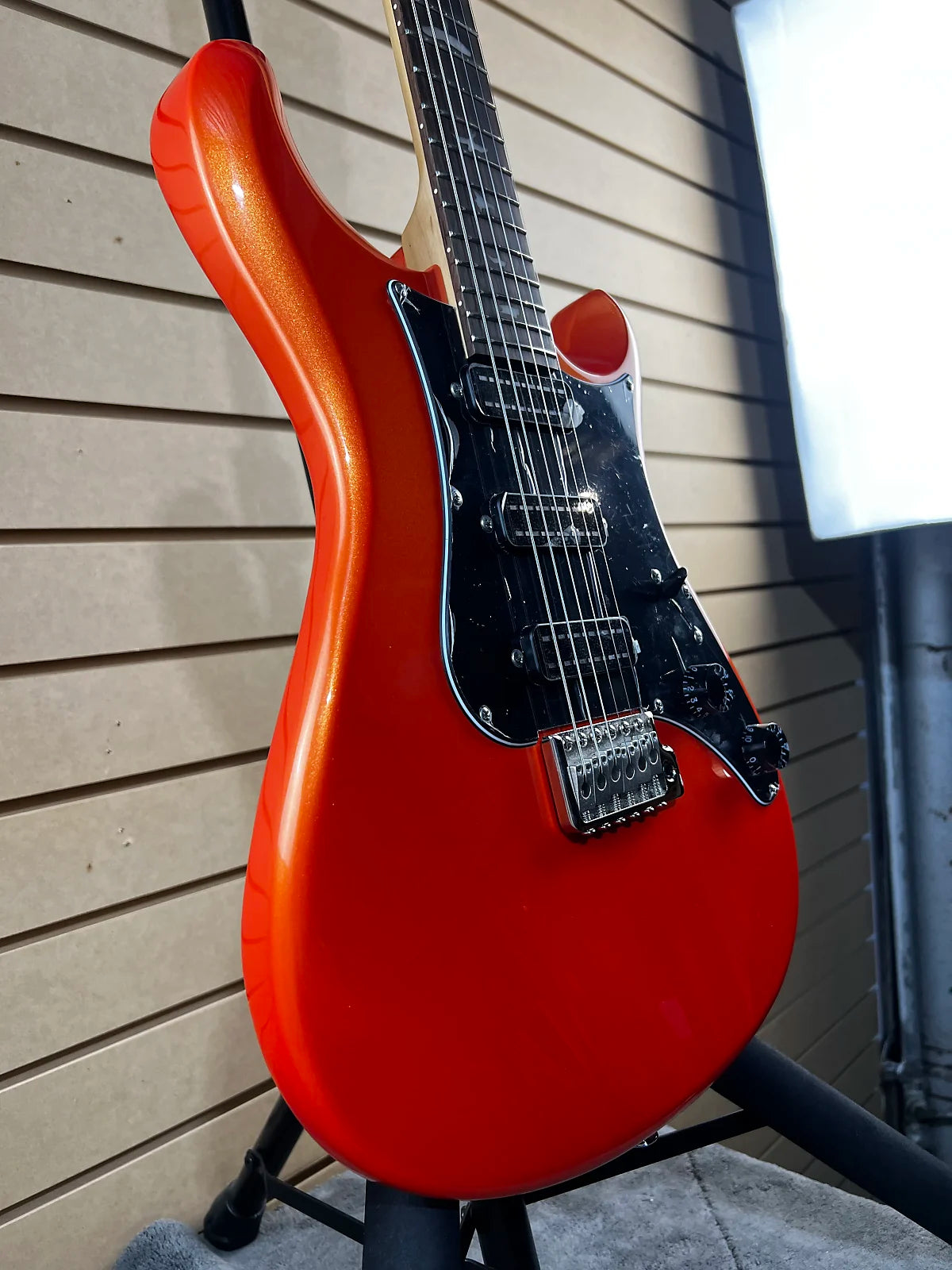 SE NF 3 Electric Guitar - Metallic Orange with Rosewood Fingerboard #818