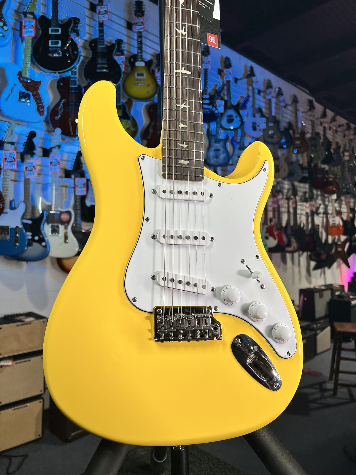 PRS SE Silver Sky Electric Guitar - Dandy Lion with Rosewood Fingerboard! Get Plek'd Free! 739