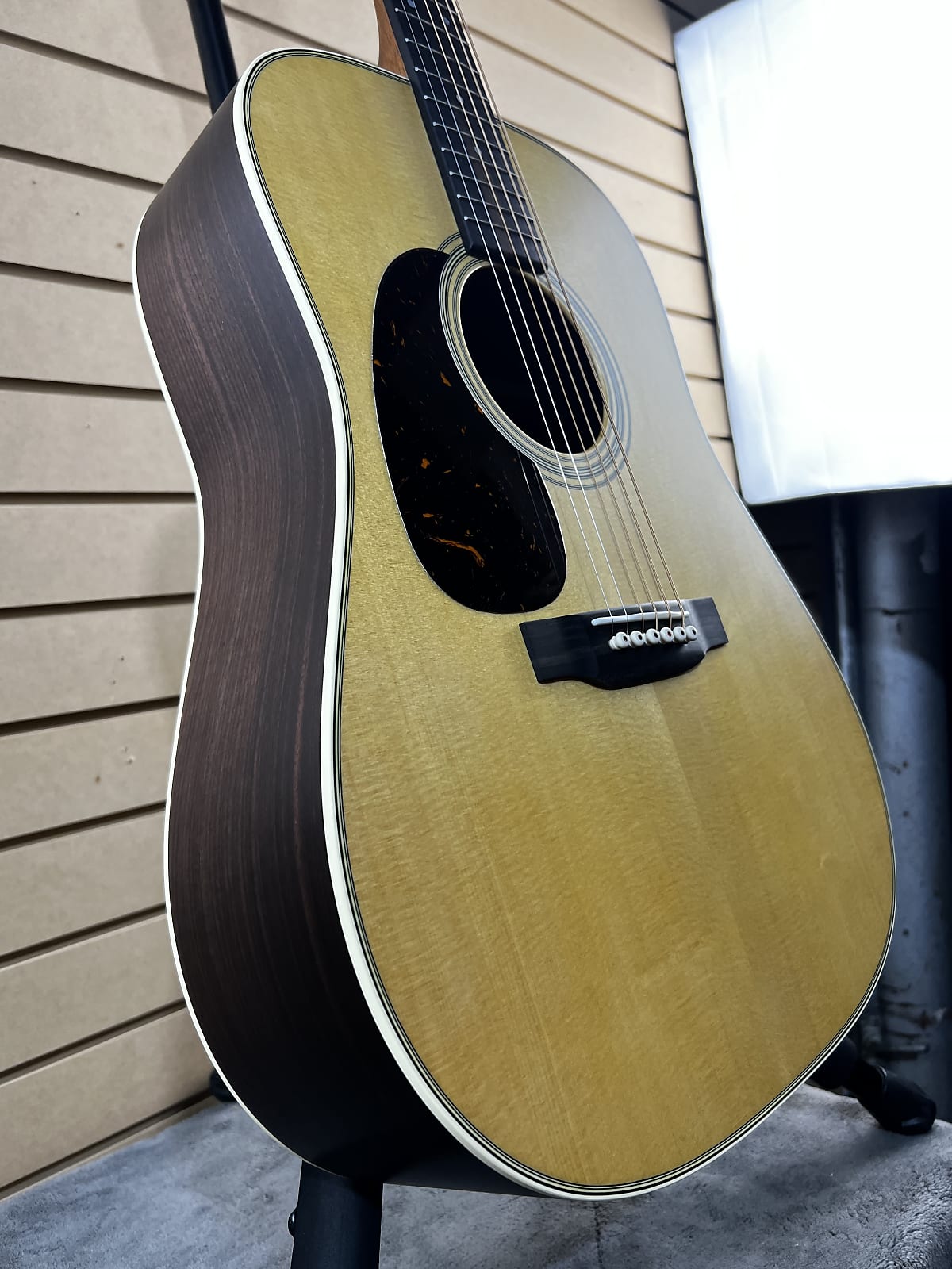 D-28 Left-Handed Satin Acoustic Guitar - Aged #477