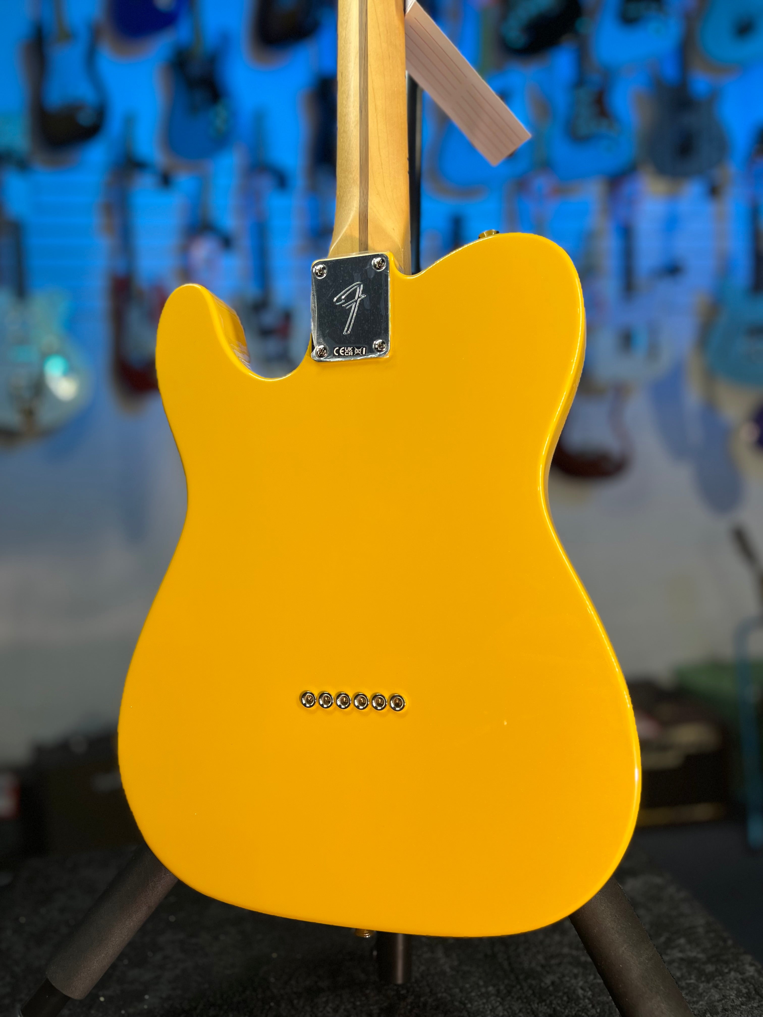 Fender Player II Modified Telecaster SH 2025 - Sunshine Yellow, with Fender Gig Bag, Free Plek and Setup, 482