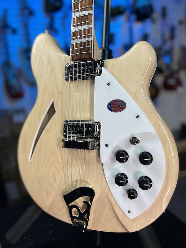 New Rickenbacker 360 Mapleglo Electric Guitar w/ OHSCase, Free Ship, Auth Dealer 360MG 775