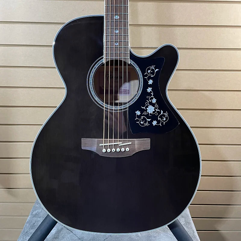 GN75CE Acoustic-Electric Guitar - Transparent Black #861