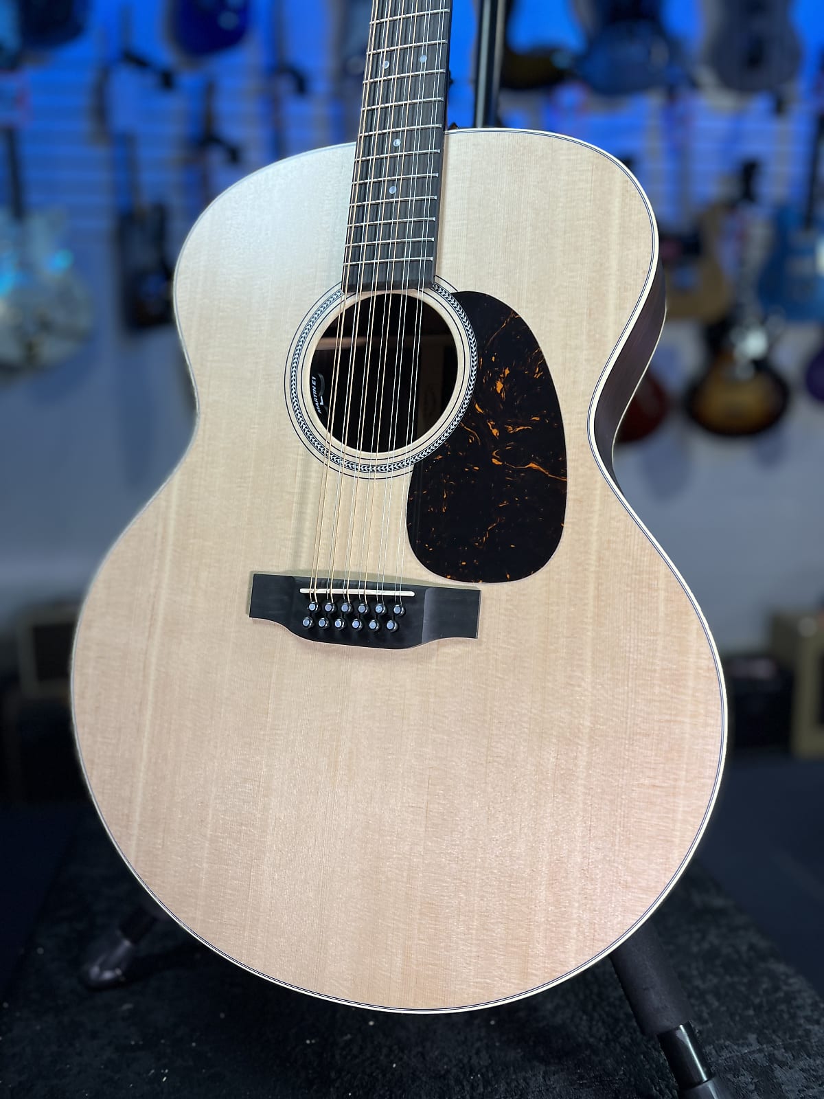 Martin Grand J-16 12-string Acoustic Electric Guitar - Natural GET PLEK'D! 571