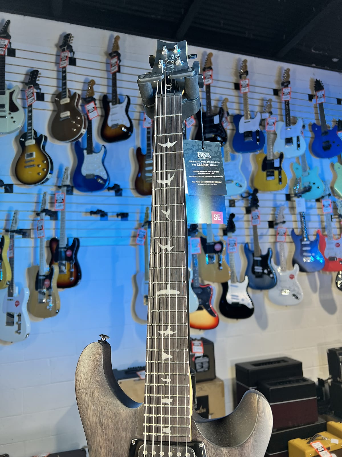 PRS SE CE 24 Standard Stoptail - Charcoal Get Plek'd FREE! 928