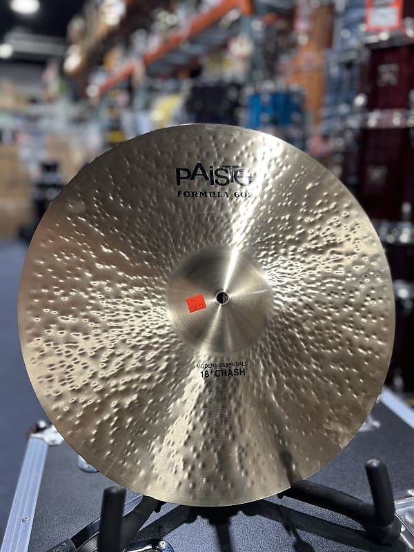 Paiste 18" Formula 602 Modern Essentials Crash Cymbal