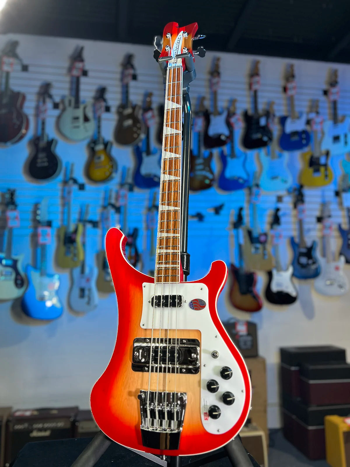 NEW 2025 Rickenbacker 4003FG Fireglo 4-String Bass 4003 | OHSCase 682