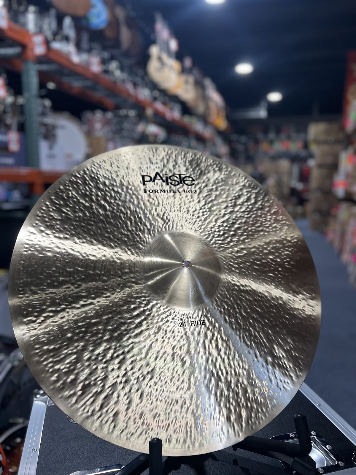 Paiste 24" Formula 602 Modern Essentials Ride Cymbal (New - Open Box) / Free Shipping / Auth Dealer