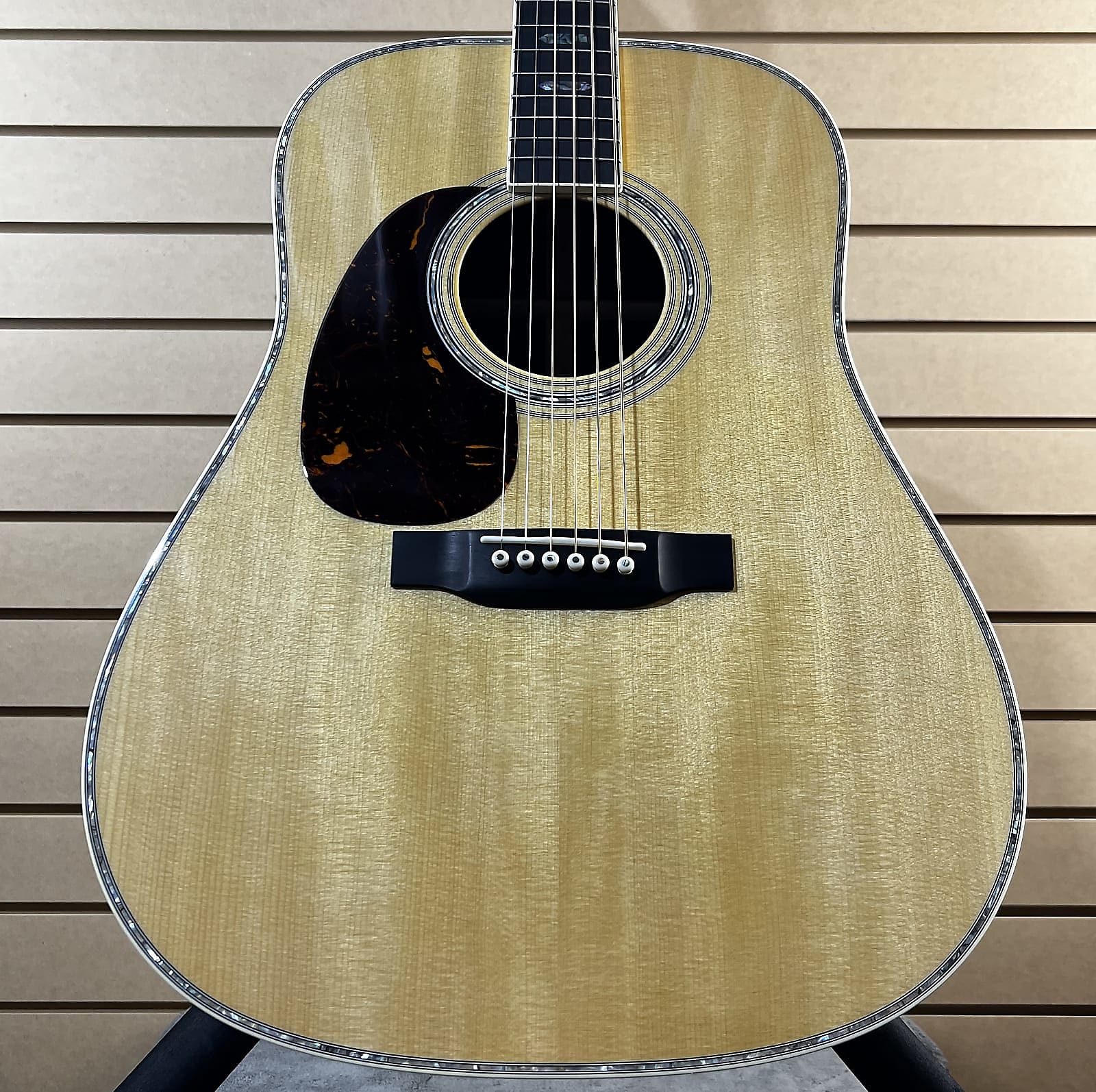 D-41 Left-Handed Dreadnought Acoustic Guitar - Natural #766