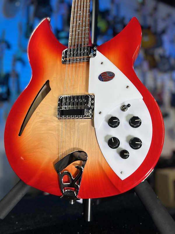 NEW 2024 Rickenbacker 330/12 Fireglo Semi-Hollow Electric | OHSC + Free Ship Authorized Dealer 681