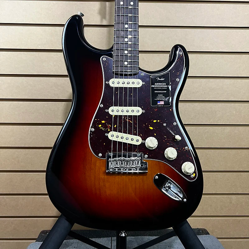 American Professional II Stratocaster - 3 Color Sunburst w/Rosewood Fretboard #348