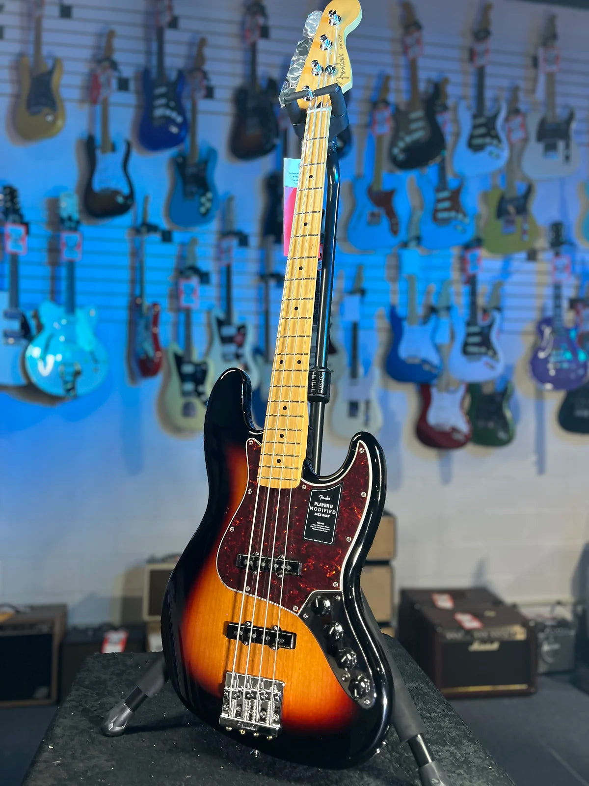 Fender Player II Modified Active Jazz Bass - 3 Tone Sunburst Free Ship! 290 GET PLEK’D!