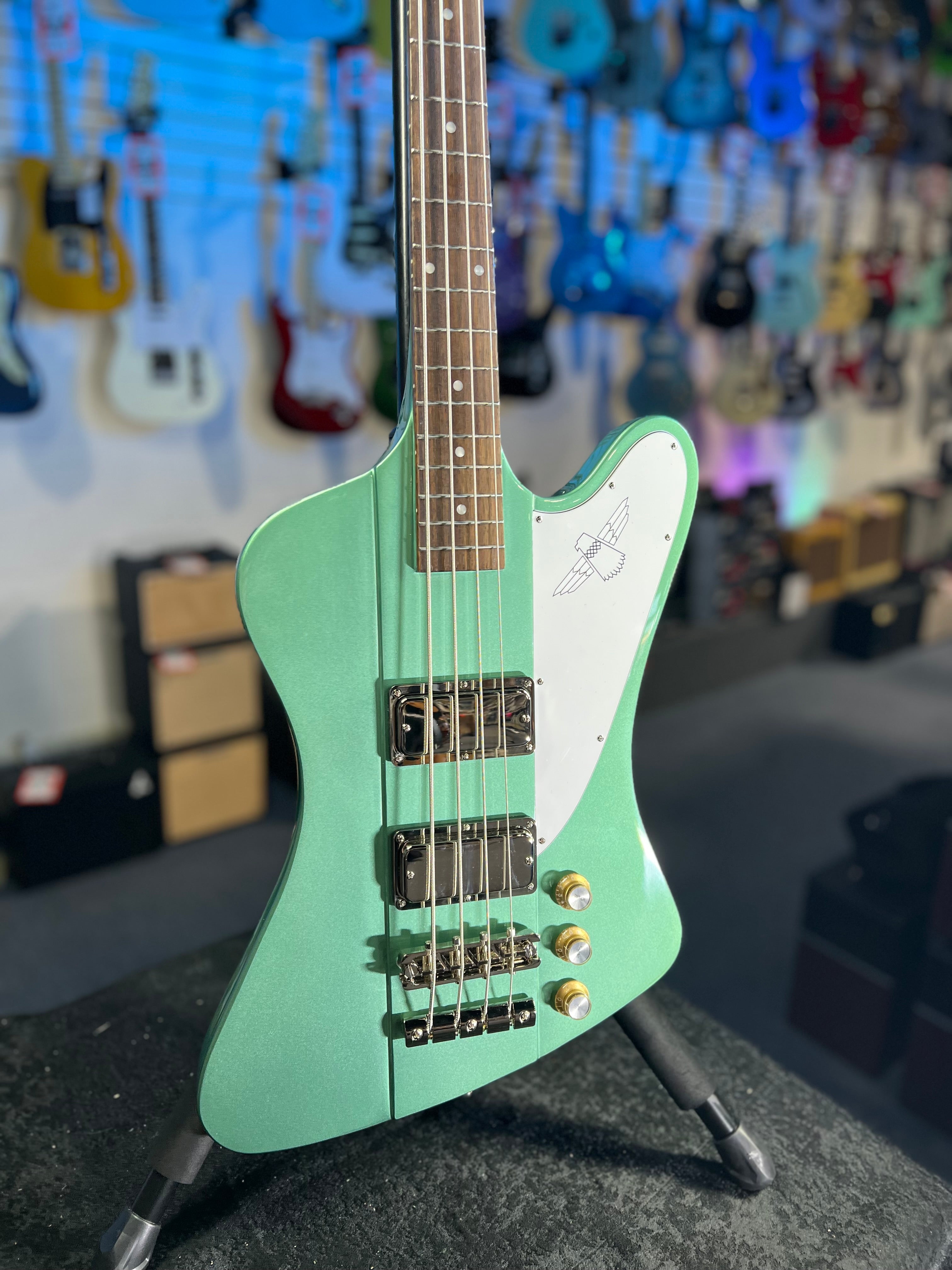 Epiphone Thunderbird '64 Bass Guitar - Inverness Green Auth Deal Free Ship! 169 GET PLEK’D!