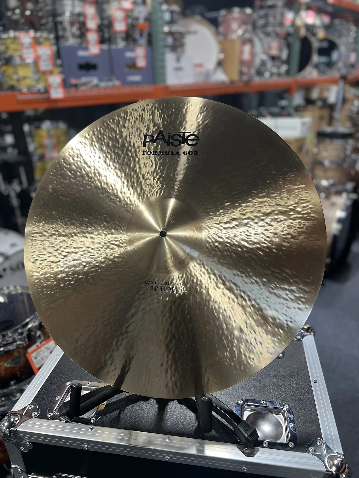 Paiste 24" Formula 602 Modern Essentials Ride Cymbal (New - Open Box) / Free Shipping / Auth Dealer